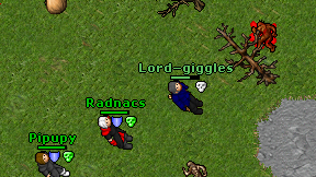 Lord-giggles on screen