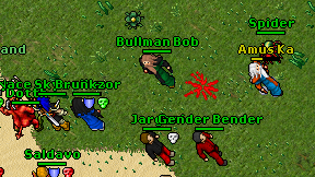 Bullman Bob on screen