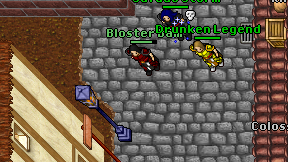 Bloster Bam on screen