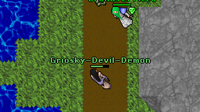 Griosky-Devil-Demon on screen