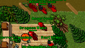 Angel Sonic on screen
