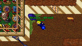 Jezior-druid on screen