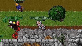Magic'Ghost on screen