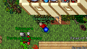 Demon Loki on screen