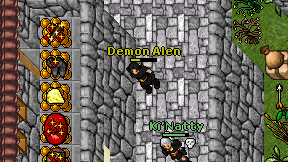Demon Alen on screen