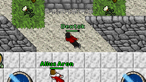 Dextok on screen
