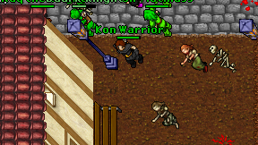 Kon Warrior on screen