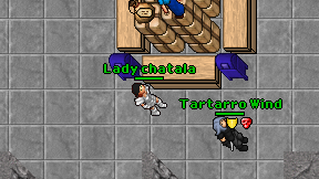 Lady chatala on screen