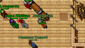 Jonhy Blah on screen