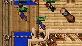 Clood on screen