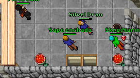 Sapo enchado on screen