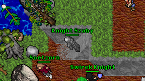Knight Szaby on screen