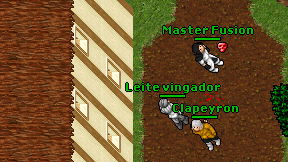 Leite vingador on screen
