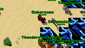 Embermane on screen