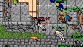 Shurikey on screen