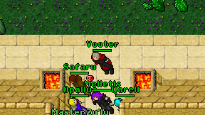 Vooter on screen