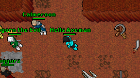 Hells Axeman on screen