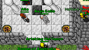 Asan Galio on screen