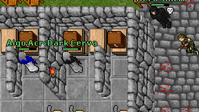 Dark Cerva on screen