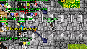 Froggiz on screen