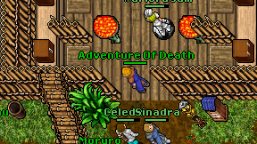 Adventure Of Death on screen