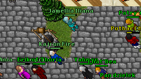 Kajcun Fire on screen