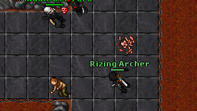 Rizing Archer on screen