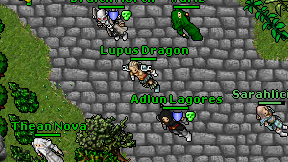 Lupus Dragon on screen
