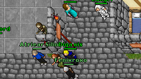 Diga xis on screen