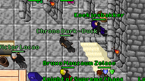 Chrono Dark-Duck on screen