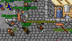 Ravax Darkspear on screen