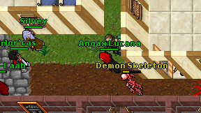 Angax Lucana on screen