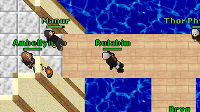 Rulabim on screen