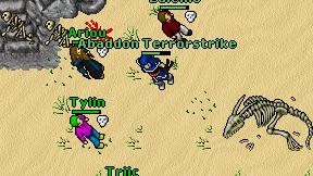 Abaddon Terrorstrike on screen