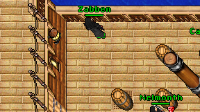 Zabben on screen