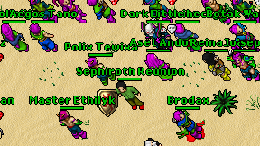 Sephiroth Reunion on screen