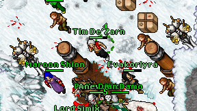 Tim De'Zarn on screen