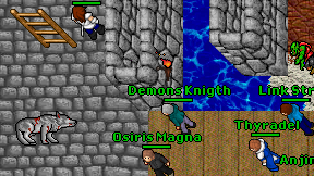 Demons Knigth on screen