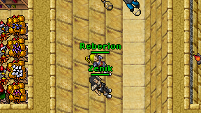 Reberion on screen