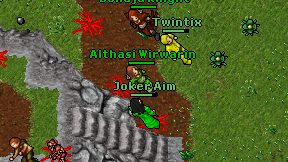 Joker Aim on screen