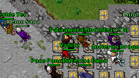 Tuchito solus on screen