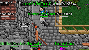 Sorcerer Oscuro on screen