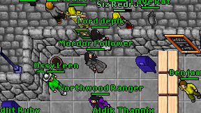 Mordor Follower on screen