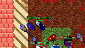 Droni Raydess on screen