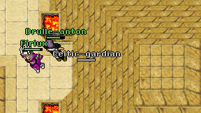 Celtic-gardian on screen