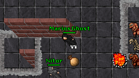 Marios Ghost on screen
