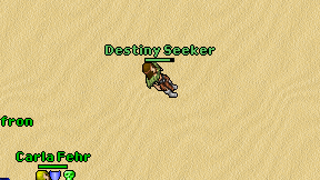 Destiny Seeker on screen