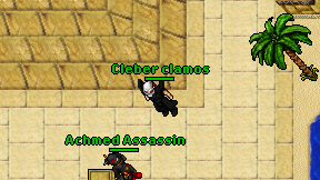 Cleber clamos on screen