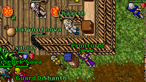 Pronturio on screen