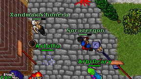 Sorazergon on screen